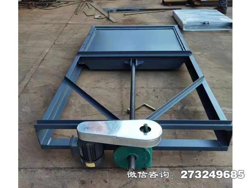 內河生態護岸機閘門
