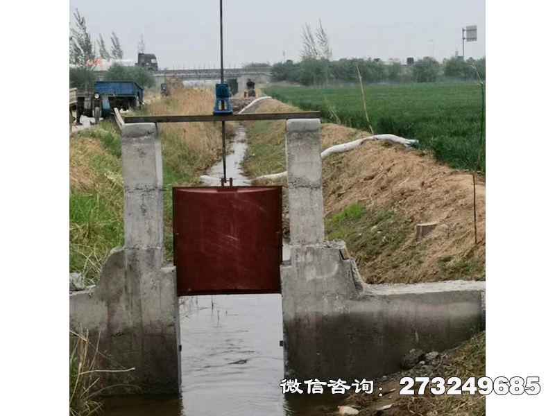 白山小渠道鑄鐵閘門
